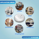 NOTOFIRE Independent Smoke Detector Battery Operated High Sensitivity Wireless Alarm (Photoelectric)