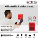 Notofire Addressable Sounder Strobe