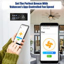 VALUECON i380 Smart Wifi Switchboard with 4 Load, Fan, Universal Socket, USB-C, USB-A | IoT-enabled, Voice-controlled by Alexa, Google Home, Google Assistant | Home Automation Solutions