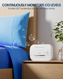 Smoke Alarm and Carbon Monoxide (CO) Detector : Home Safety Kit Offer | Battery-Operated and Completely Wireless Stand Alone Fire Protection Kit