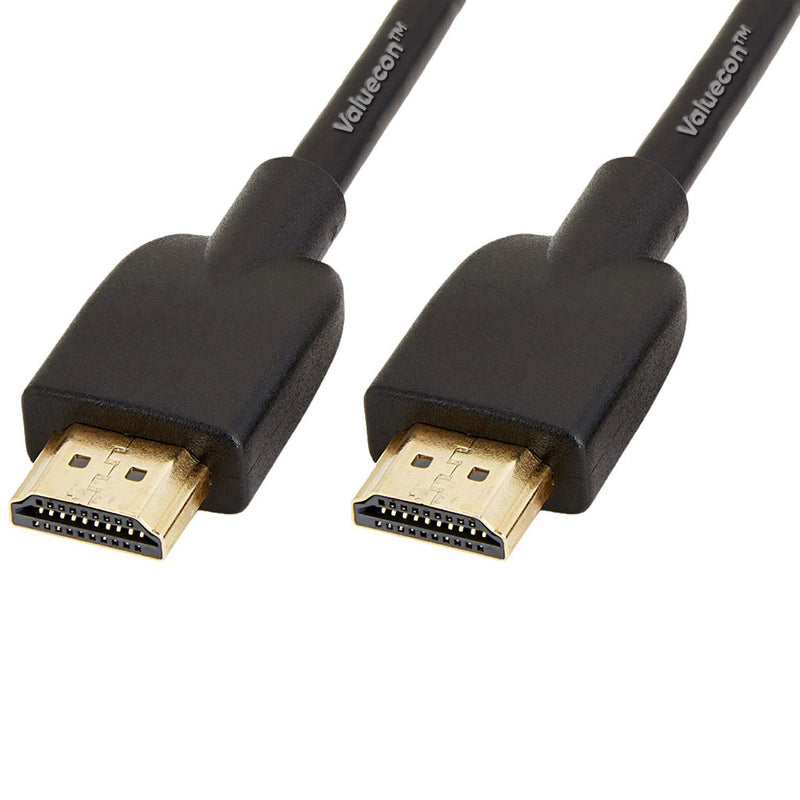Valuecon®️ High-Speed HDMI Cable, 3D, 4K video, Black Valuecon®️