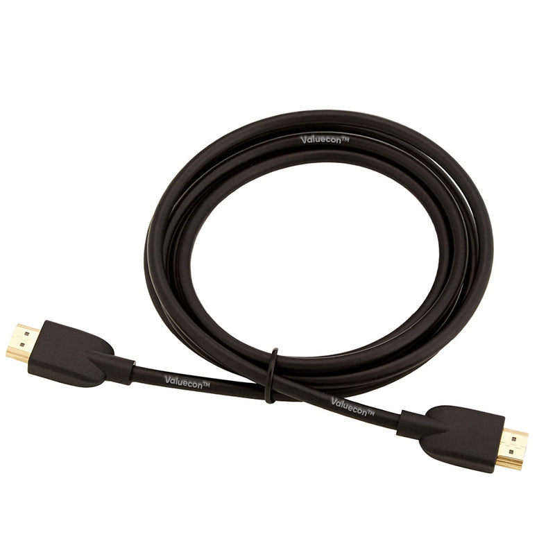 Valuecon®️ High-Speed HDMI Cable, 3D, 4K video, Black Valuecon®️