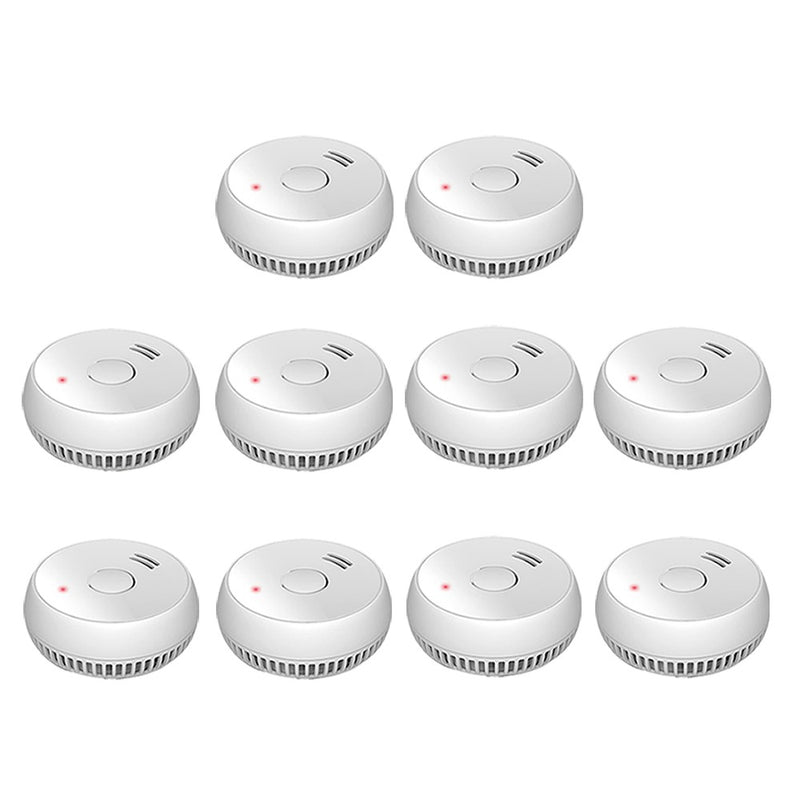 NOTOFIRE Independent Smoke Detector Battery Operated High Sensitivity Wireless Alarm (Photoelectric)