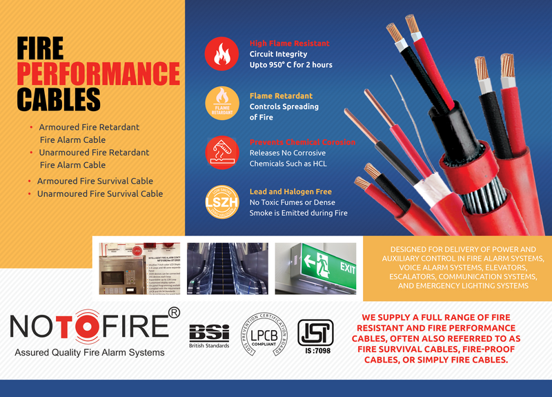 Monitor Cable Fire What are Fire Rated - Fire Performance Cables/Fire Survival Cables
