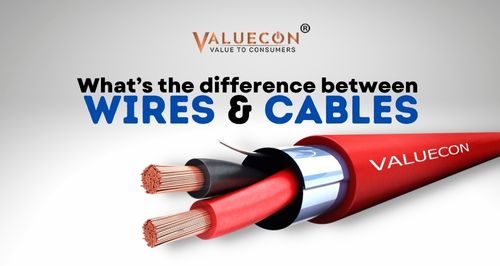 What's the difference between wires and cables