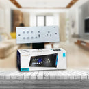VALUECON i380 Smart Wifi Switchboard with 4 Load, Fan, Universal Socket, USB-C, USB-A | IoT-enabled, Voice-controlled by Alexa, Google Home, Google Assistant | Home Automation Solutions