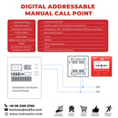 Notofire Addressable Manual Call Point - NF5264 Digital Manual Call Point