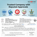 NOTOFIRE® Cat6 || 305 Meter Heavy Duty Outdoor Cat6 Cable Weatherproof/UV Resistant 1000mbps Ethernet Cable Suitable for Direct Burial Installations Ethernet LAN Cable,Internet Networking Cable