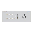 VALUECON i380 Smart Wifi Switchboard with 4 Load, Fan, Universal Socket, USB-C, USB-A | IoT-enabled, Voice-controlled by Alexa, Google Home, Google Assistant | Home Automation Solutions