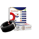 Valuecon FR-LF PVC Insulated 2.50 Sq. mm Single Core Flexible Copper Wire | IS 694:2010 Approved Cables | LEAD FREE | Home Electric Wire 90 Meters with 10 Years Warranty Valuecon®️