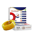 Valuecon FR-LF PVC Insulated 4 Sq. mm Single Core Flexible Copper Wire | IS 694:2010 Approved Cables | LEAD FREE | Home Electric Wire 90 Meters with 10 Years Warranty| Valuecon®️