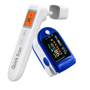 COMBO OFFER - Non Contact Infrared Thermometer and Pulse Fingertip Oximeter Indiasells.com