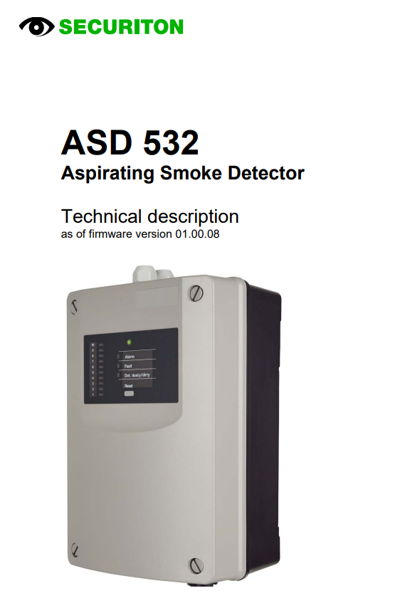 ASD 532 1950 G Aspirating Smoke Detection System Notofire Indiasells.com