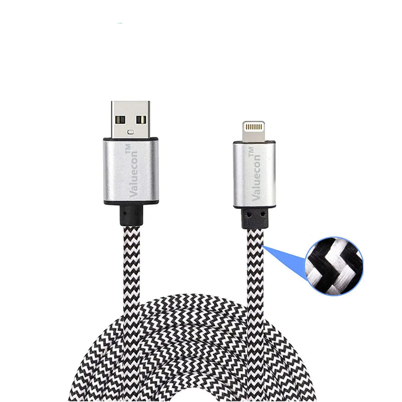 Valuecon iPhone Lightning Cable Ultra Fast Sync Data & Charging Cable -1 Meter with 6 Months Warranty Valuecon®