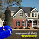 Valuecon FR-LF PVC Insulated 1.00 Sq.mm Single Core Flexible Copper Wire | IS 694:2010 Approved Cables | LEAD FREE | Home Electric Wire 90 Meters with 10 Years Warranty Valuecon®️