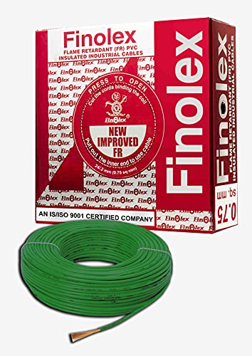 1.50 Sq.mm Single Core FR-LF PVC Insulated Flexible Copper Wire | Electric Connection House Wire | Valuecon | Polycab | Havells | Finolex