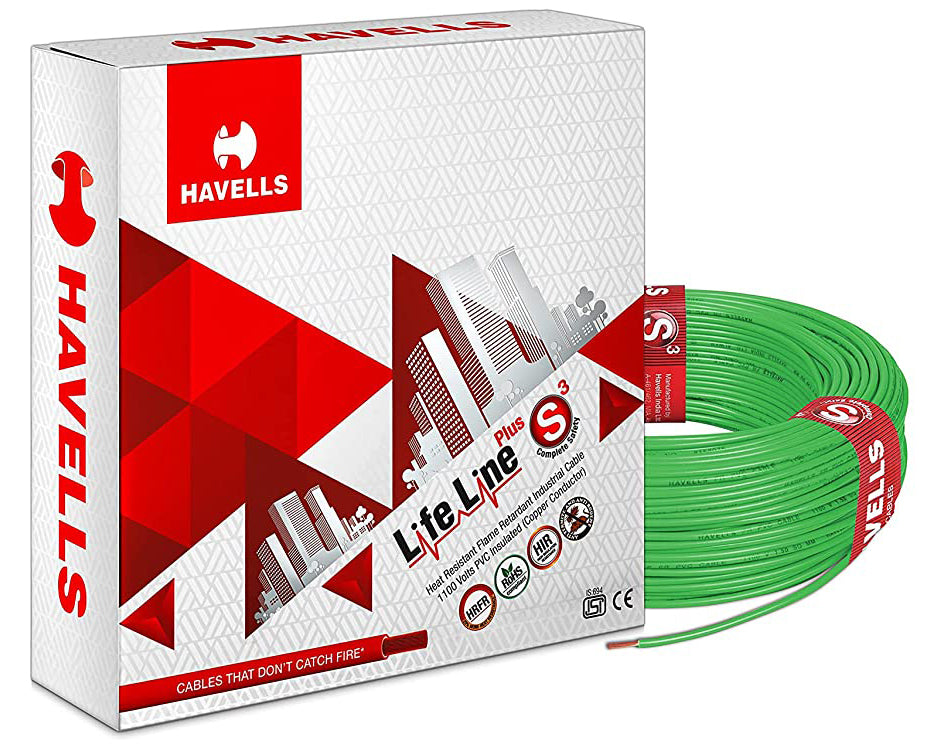 1.50 Sq.mm Single Core FR-LF PVC Insulated Flexible Copper Wire | Electric Connection House Wire | Valuecon | Polycab | Havells | Finolex
