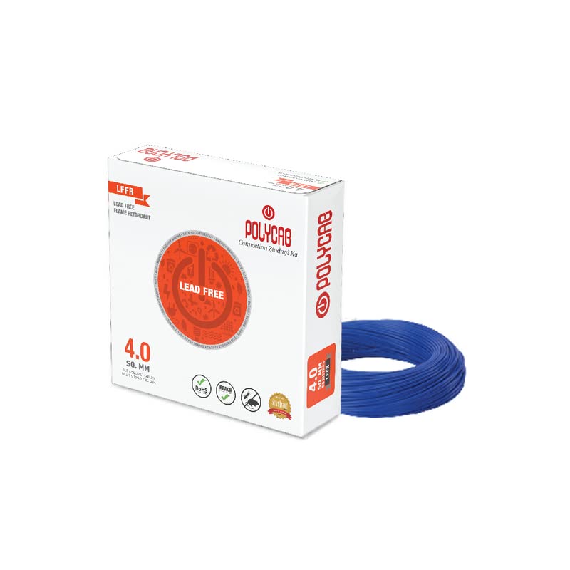 1.50 Sq.mm Single Core FR-LF PVC Insulated Flexible Copper Wire | Electric Connection House Wire | Valuecon | Polycab | Havells | Finolex