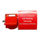 Battery Operated LED Flashing Tail Lamp For Railway Vechicles - Indiasells.com